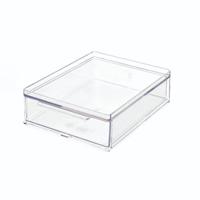 iDesign - Opberglade, 17.8 x 13.3 x 5.1 cm, Kunststof, Transparant - i