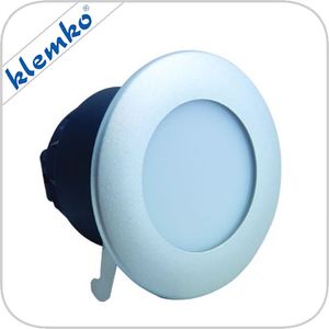 Aluminium Led plafond Inbouw Armatuur D =100mm Wit