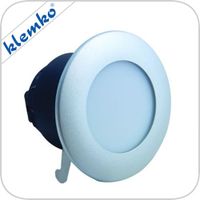 Aluminium Led plafond Inbouw Armatuur D =100mm Wit