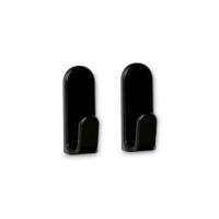 Deurhanger Inofix taga Zwart 1,5 Kg Sticker (2 Stuks)