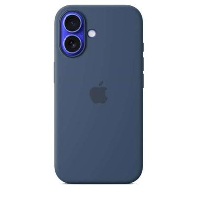 APPLE iPhone 16 - Siliconen hoesje met MagSafe - Denim