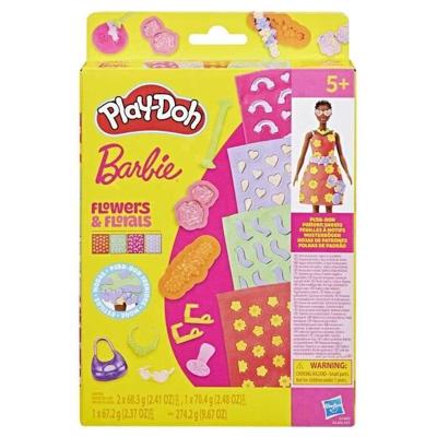 Play-Doh Barbie Bloemen en Bloemetjes, navullingen voor de boetseerkleiset