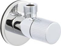 Ben Engraved Line hoekstopkraan incl. aansluitslang 1/2 x 3/8 inch chroom