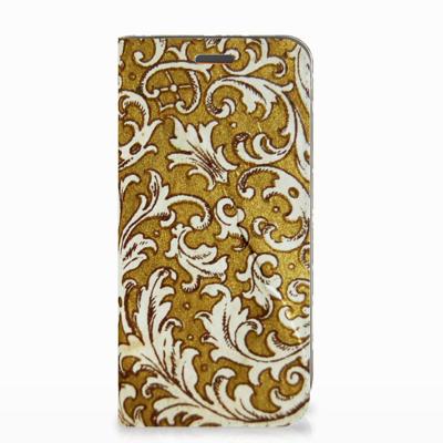 Telefoon Hoesje Motorola Moto E5 Play Barok Goud