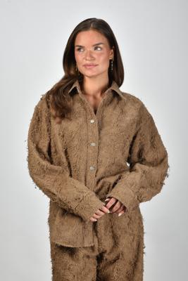 Haikure jack Belty/C Fur Denim HEW06090GF168PX camel