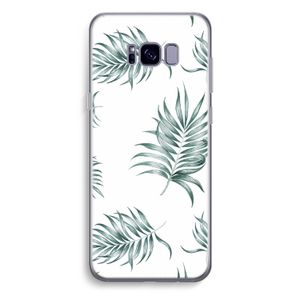 Simple leaves: Samsung Galaxy S8 Plus Transparant Hoesje