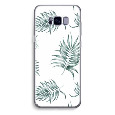 Simple leaves: Samsung Galaxy S8 Plus Transparant Hoesje