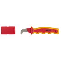 Kabelmes met isolatie en haakmes, 200 mm KS Tools 117.1331 Kabelmes met isolatie en haakmes, 200 mm KS Tools 117.1331