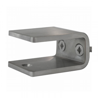 Trapleuninghouder RVS geborsteld plat