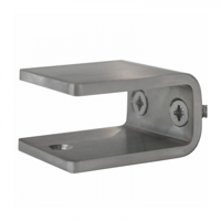 Trapleuninghouder RVS geborsteld plat Trapleuninghouder RVS geborsteld plat