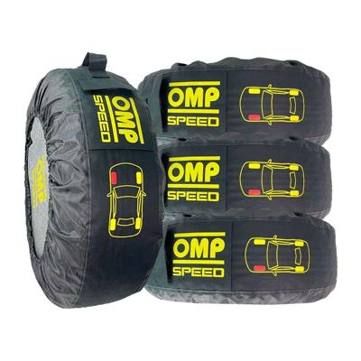 Tyre cover set OMP Speed (4 Stuks) (32 cm)