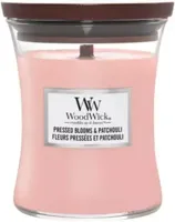 WoodWick medium candle pressed blooms & patchouli