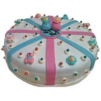 Gender Reveal Taart Meisje 12 personen