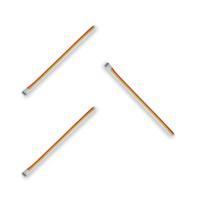 3x Dual White LED-strip connector snoer 15 cm