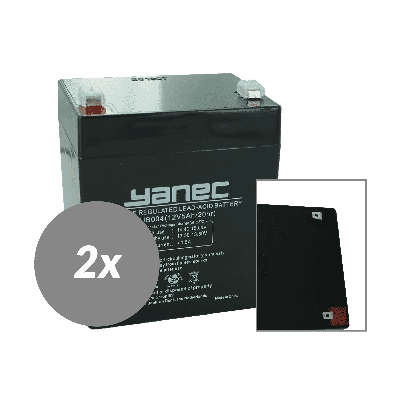 YANEC ups batterij vervangingsset rbc20 (excl. kabels)
