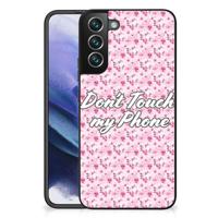 Samsung Galaxy S22 Plus | Telefoon Hoesje | Flowers Pink DTMP Samsung Galaxy S22 Plus | Telefoon Hoesje | Flowers Pink DTMP