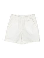 Douuod Kids short à taille élastiquée - Blanc