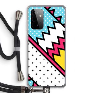 Pop Art #2: Samsung Galaxy A72 5G Transparant Hoesje met koord