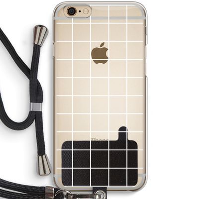 Rooster 2: iPhone 6 / 6S Transparant Hoesje met koord