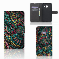 Microsoft Lumia 640 XL Telefoon Hoesje Aztec - thumbnail