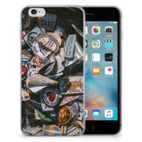 Apple iPhone 6 | 6s | Siliconen hoesje | met foto Badges