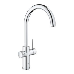 Grohe Blue Home Duo C Bruisend Water Keukenmengkraan Tweegreeps 1 Gats Chroom