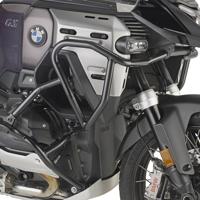 GIVI Valbeugel, Valbeugels voor de moto, TNH5146 Zwart gepoedercoat staal bovenzijde