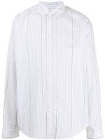 Balenciaga chemise à logo imprimé - Blanc