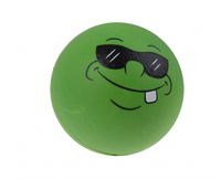 Toyrific stuiterbal Smiley 6,3 cm groen - thumbnail