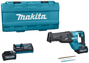 Makita JR002GM201 | 40V Max | Accu Reciprozaag | 4,0 Ah accu (2 st) | Snellader | in kunststof koffer JR002GM201