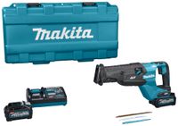 Makita JR002GM201 | 40V Max | Accu Reciprozaag | 4,0 Ah accu (2 st) | Snellader | in kunststof koffer JR002GM201 - thumbnail