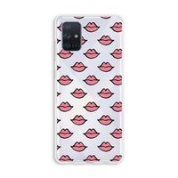Lipjes: Galaxy A71 Transparant Hoesje