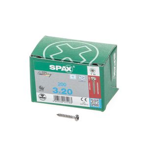 Spax bk t10 rvs 3,0x20(200)