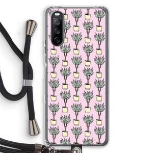 Boompje: Sony Sony Xperia 10 III Transparant Hoesje met koord