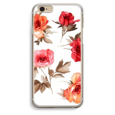 Roosjes: iPhone 6 / 6S Transparant Hoesje