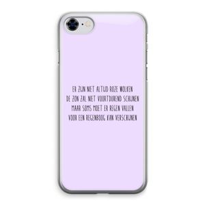 Regenboog: iPhone 8 Transparant Hoesje
