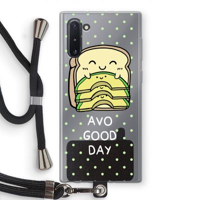 Avo Good Day: Samsung Galaxy Note 10 Transparant Hoesje met koord