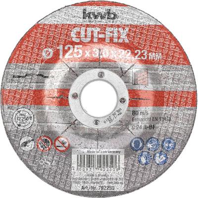 kwb 792250 Doorslijpschijf recht 125 mm 1 stuk(s) Steen