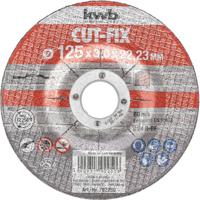 kwb 792250 Doorslijpschijf recht 125 mm 1 stuk(s) Steen