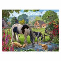 Ravensburger puzzel hadlow ponies 500st