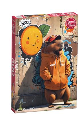 Don't Worry, Be Cappy Puzzel 500 Stukjes Don't Worry, Be Cappy Puzzel 500 Stukjes