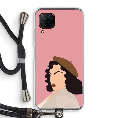Confidence: Huawei P40 Lite Transparant Hoesje met koord