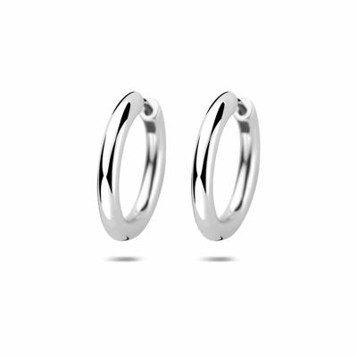 Gerhodineerde 925 Zilveren Klapoorringen - 20,5 mm