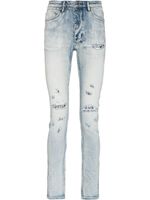 Ksubi Van Winkle Fire Patch Punk Blu skinny jeans - Tons neutres