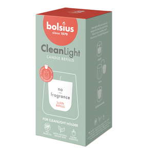 Bolsius Clean Light Candle Refills Zero