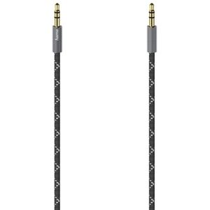 Hama 00205129 audio kabel 0,75 m 3.5mm Zwart, Grijs