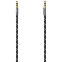 Hama 00205129 audio kabel 0,75 m 3.5mm Zwart, Grijs - thumbnail