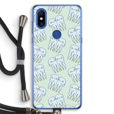 Octopussen: Xiaomi Mi Mix 3 Transparant Hoesje met koord