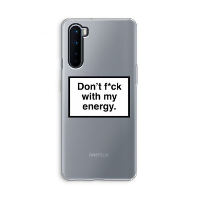 My energy: OnePlus Nord Transparant Hoesje