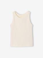 Meisjessweater in ribstof ecru